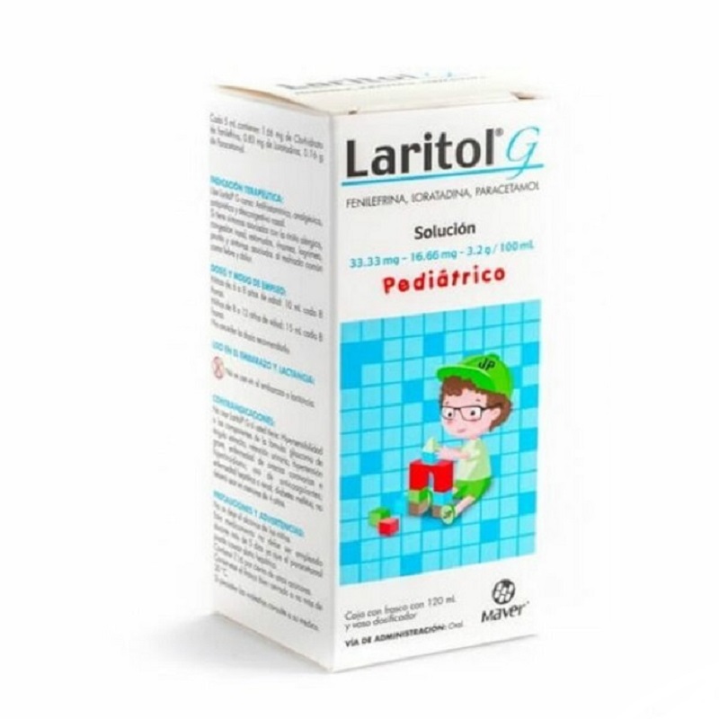 Laritol Jarabe Infantil - Hola America